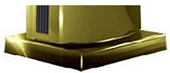 Декоративный элемент на торец завесы BHC-DC1R-MG
